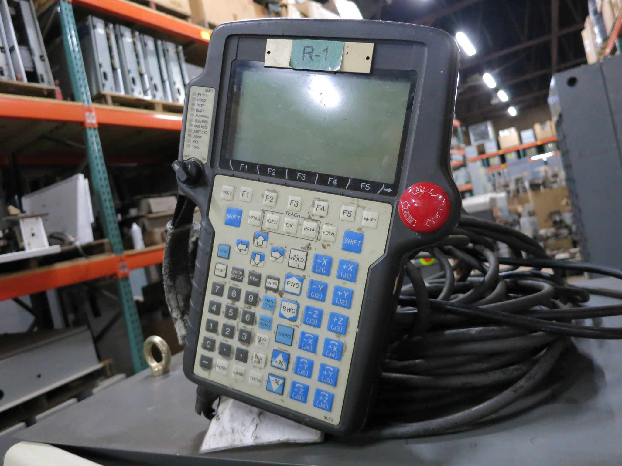 GE Fanuc A05B-2457-B150 R-J3iB Robot System Control Panel S-500iB  A06B-6105-H002 (DW3792-3)